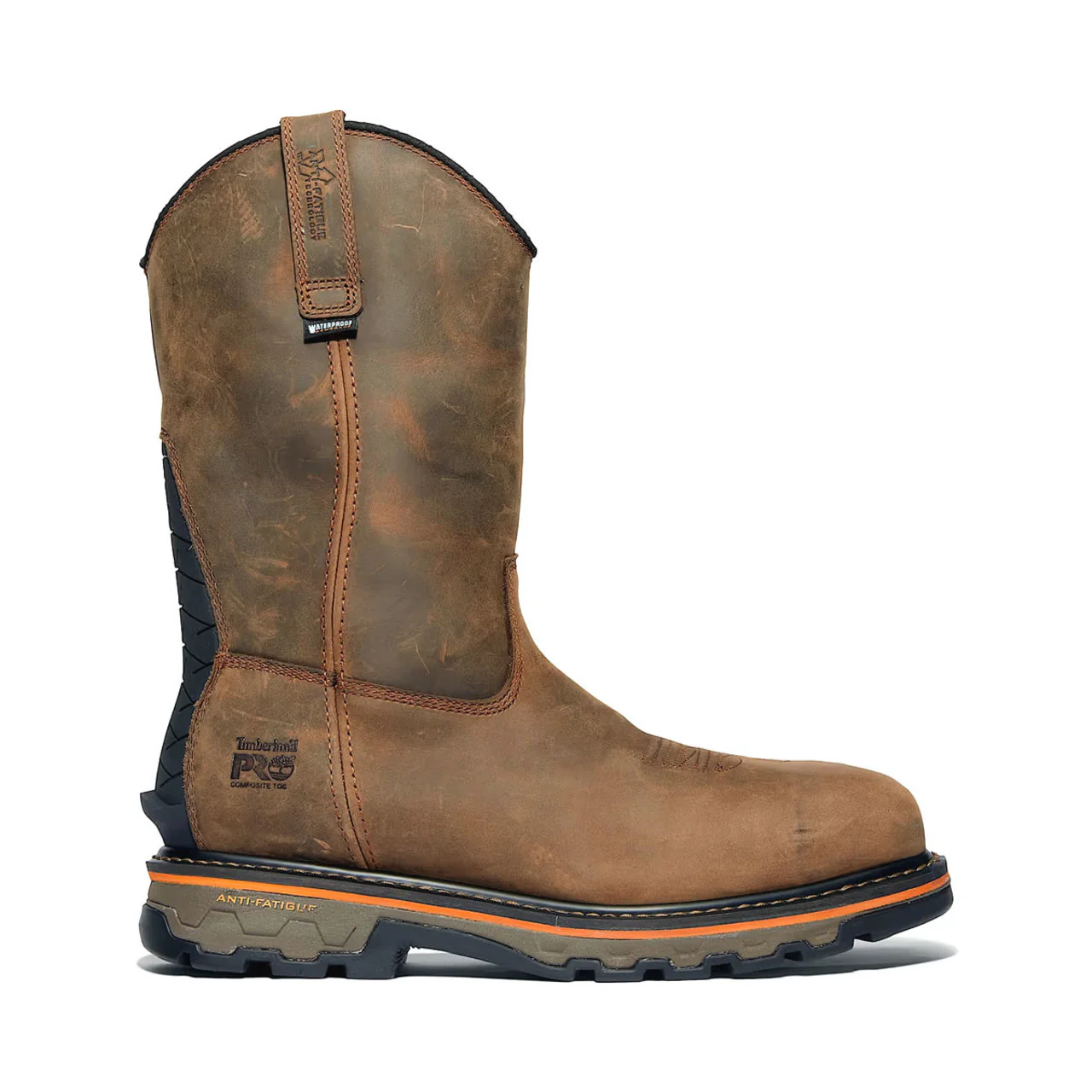 Timberland PRO Men's True Grit Pull On Waterproof EH Composite Toe Boots, TB1A437Y2141