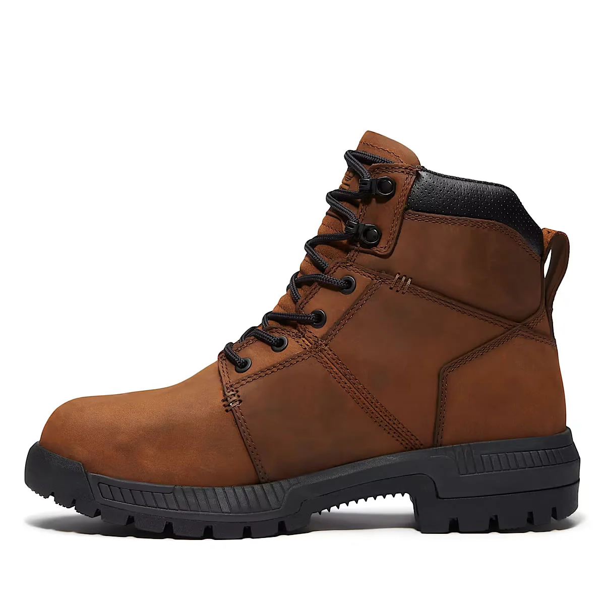 Timberland PRO Men's 6" Montauk Steel-Toe Waterproof Boots, TB0A63MBEM4, Brown - Image 3