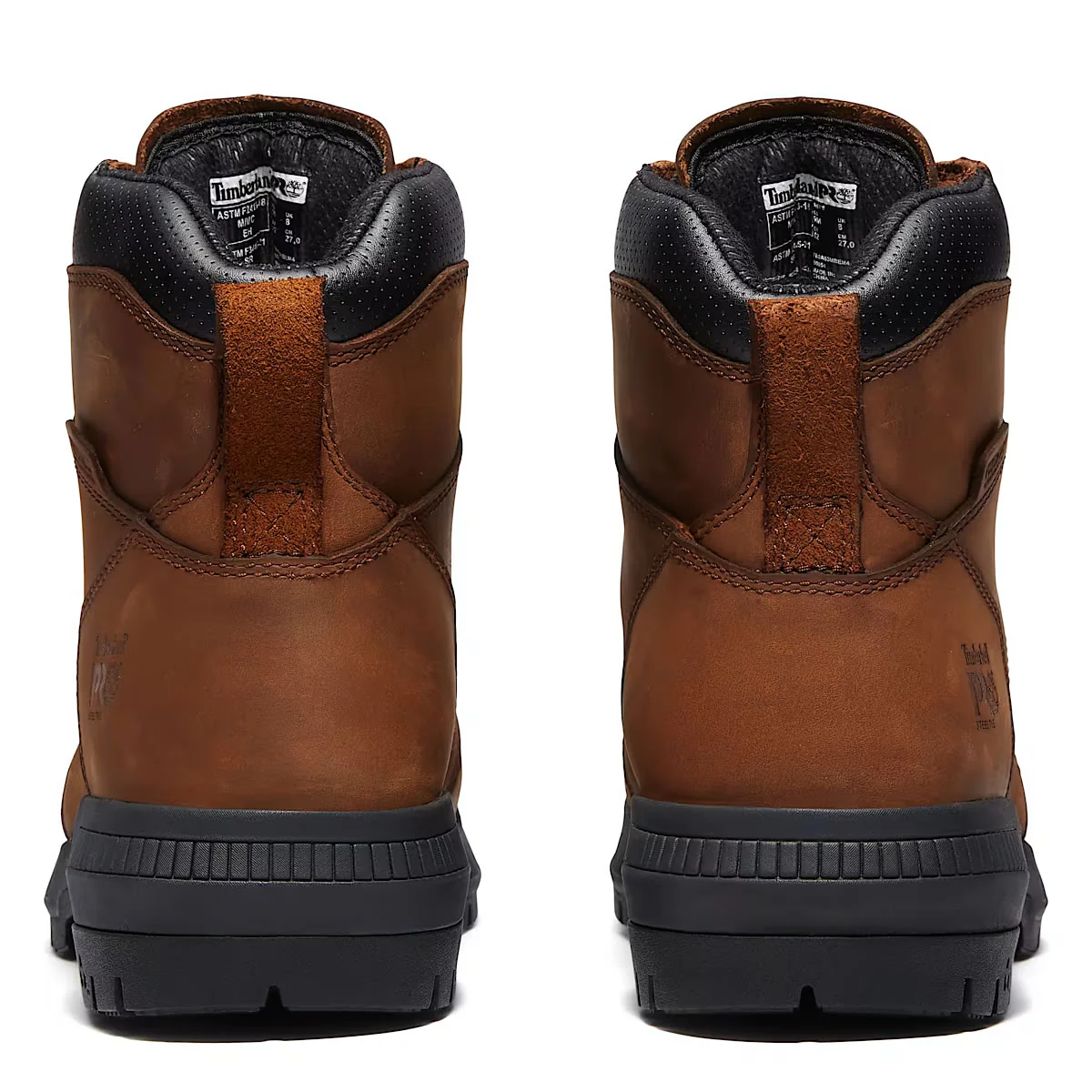 Timberland PRO Men's 6" Montauk Steel-Toe Waterproof Boots, TB0A63MBEM4, Brown - Image 6