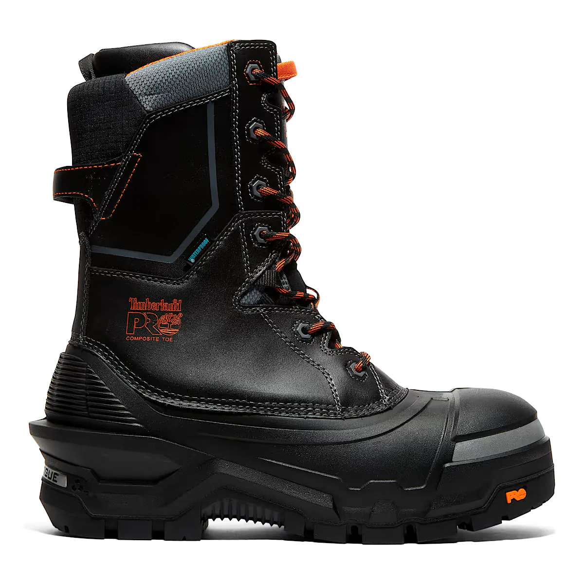 Timberland PRO Men's 10" Pac Max Comp-Toe Waterproof CSA Winter Boots, TB1A5QXJ001, Black