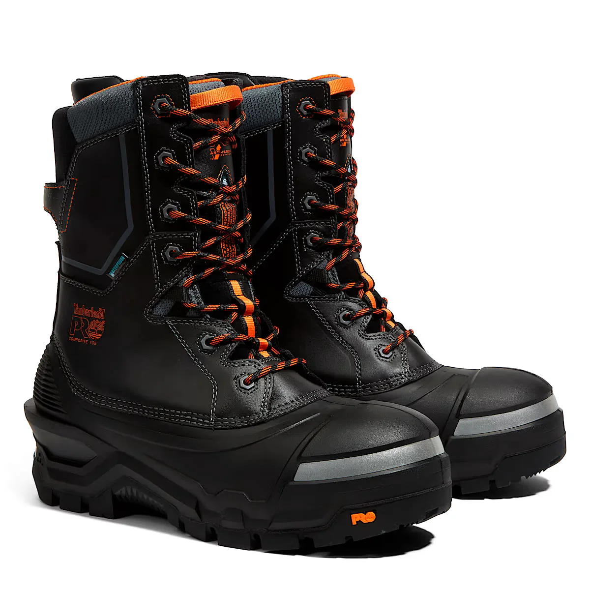 Timberland PRO Men's 10" Pac Max Comp-Toe Waterproof CSA Winter Boots, TB1A5QXJ001, Black - Image 2