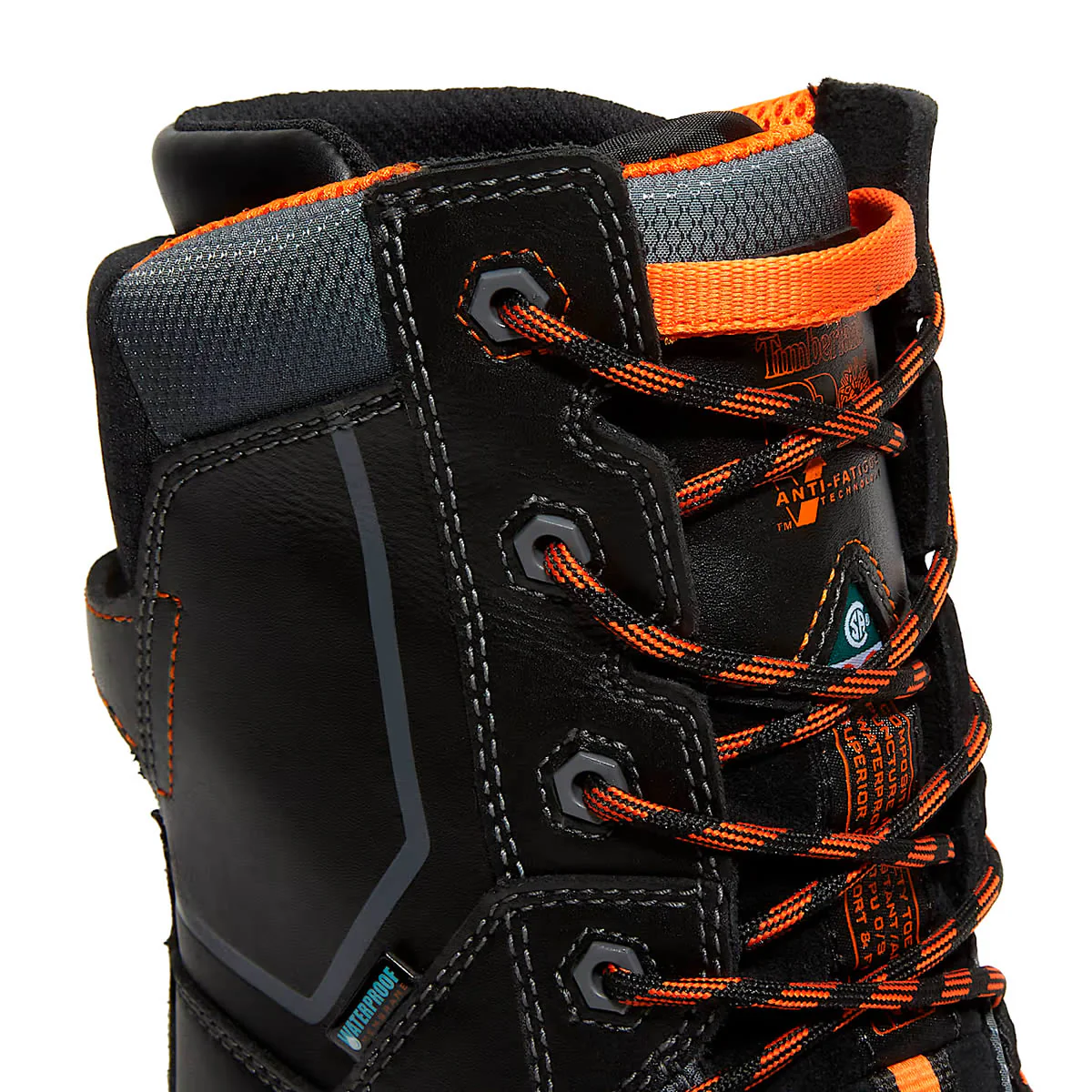 Timberland PRO Men's 10" Pac Max Comp-Toe Waterproof CSA Winter Boots, TB1A5QXJ001, Black - Image 5