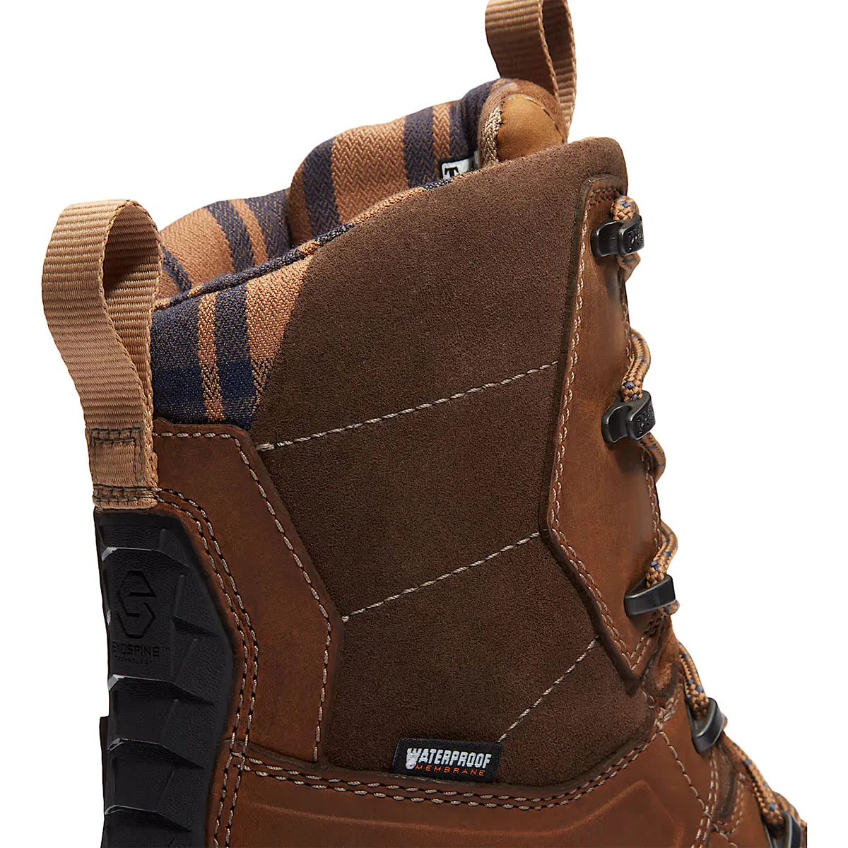 Timberland PRO 8" Siberian Comp-Toe Insulated CSA Boots, TB0A63PUEM4, Brown - Image 5