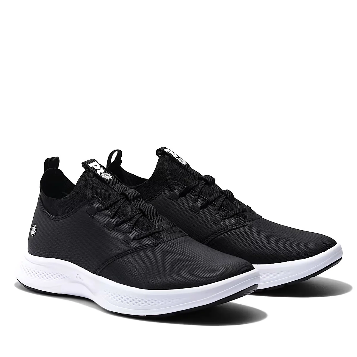 Timberland PRO Womens' Solace Max Slip-on Soft Toe Sneakers, TB1A5WCY001, Black/White - Image 2