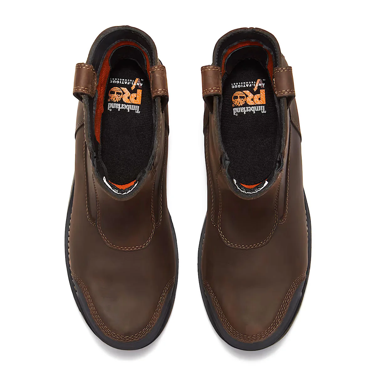 Timberland PRO True Grit Chelsea Comp-Toe Waterproof Boots, TB0A67QKW01, Brown - Image 4