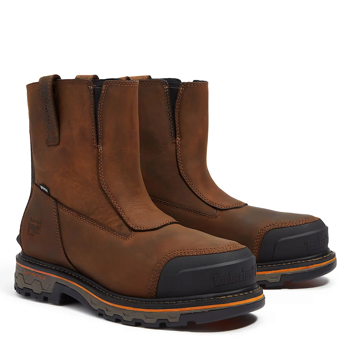 Timberland PRO Men's True Grit Chelsea Soft-Toe Waterproof Boots, TB0A64BFEM4, Brown - Image 2