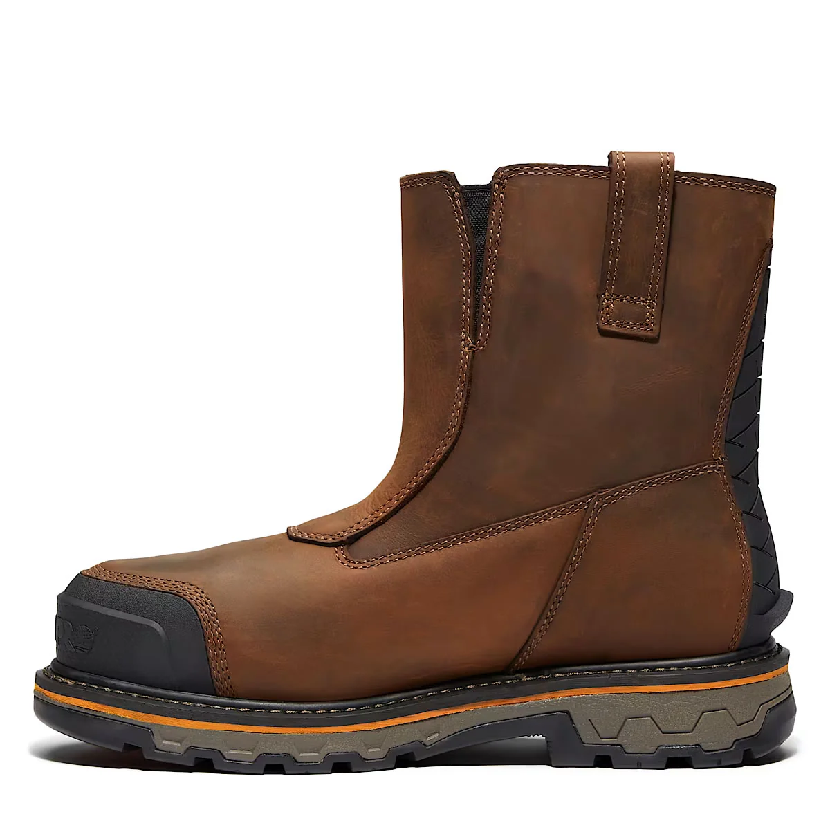 Timberland PRO Men's True Grit Chelsea Soft-Toe Waterproof Boots, TB0A64BFEM4, Brown - Image 3