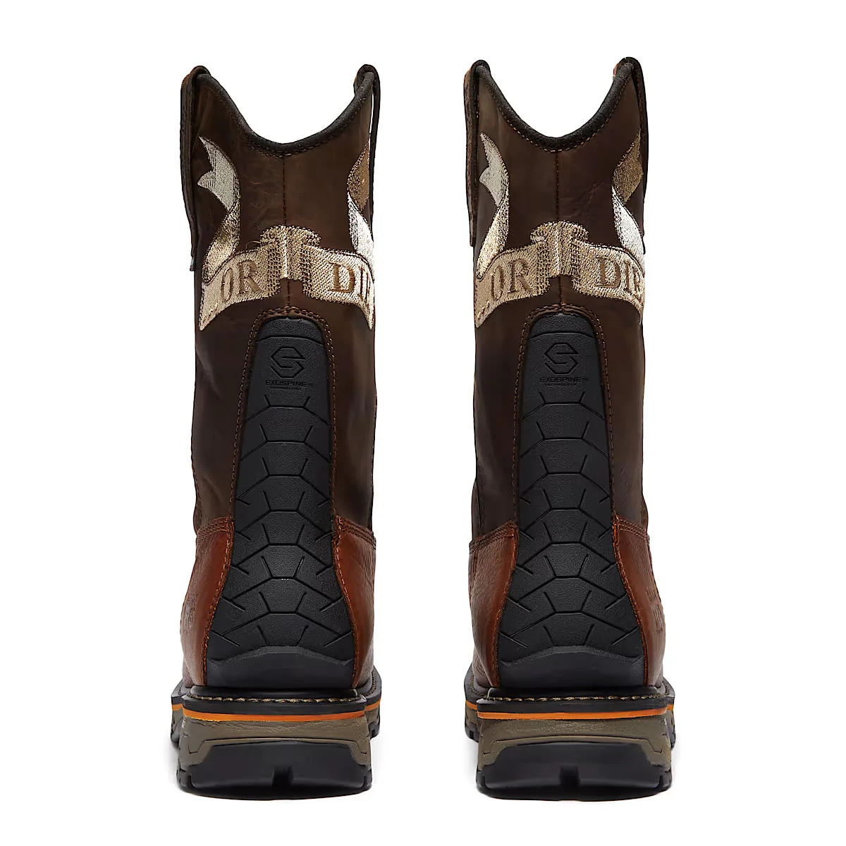 Timberland PRO True Grit Live Free Pull-On Soft-Toe Waterproof Boots, TB0A42JGEM4, Brown - Image 6