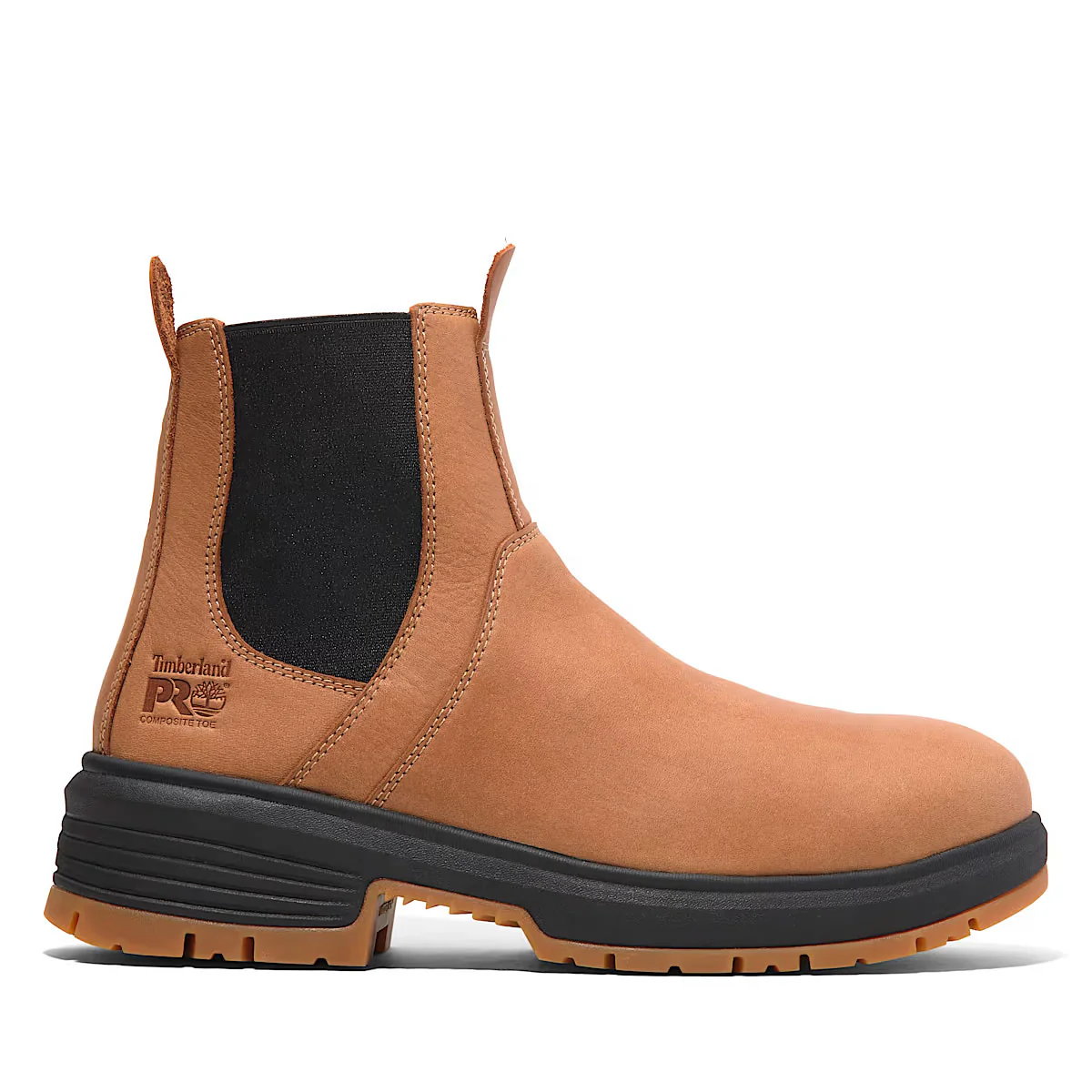 Timberland PRO Women's Birchline Chelsea Comp-Toe Boots, TB0A669YEM8, Brown
