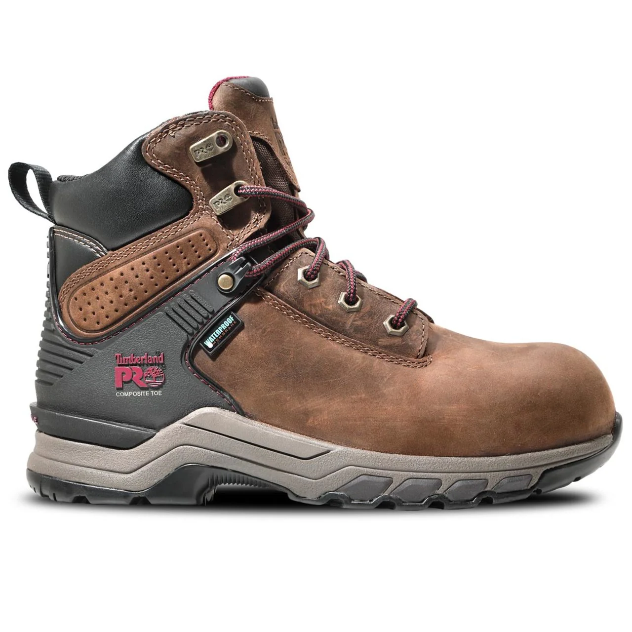 Timberland PRO Women's Hypercharge 6" Waterproof EH Composite Toe Boots, TB1A41152141
