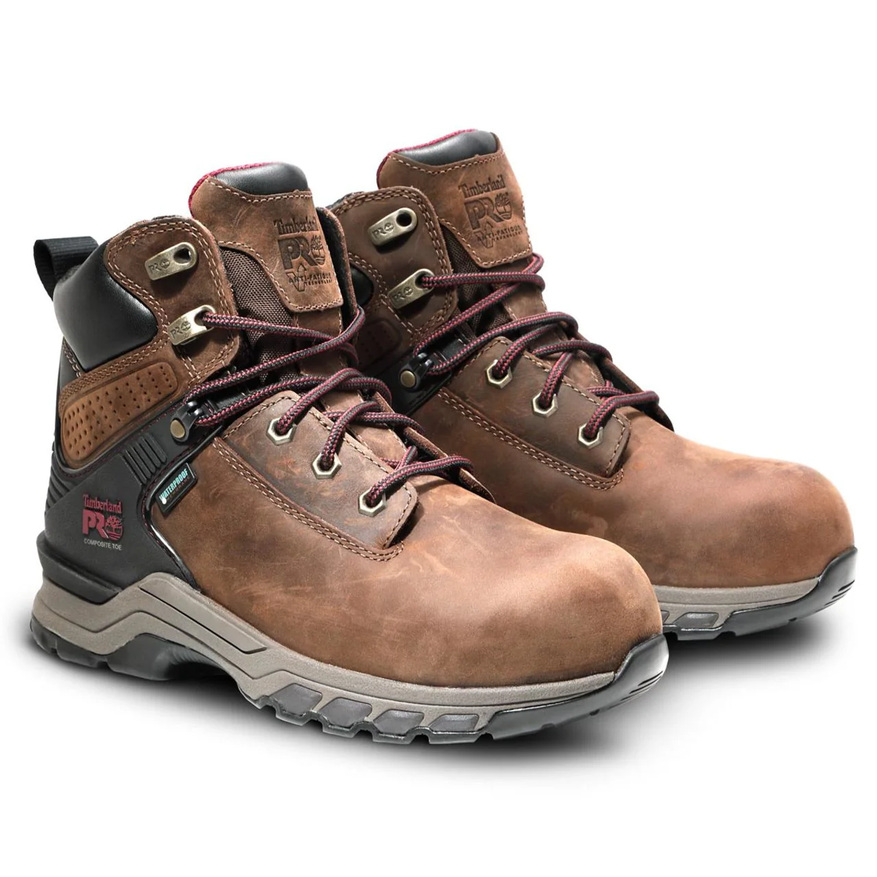 Timberland PRO Women's Hypercharge 6" Waterproof EH Composite Toe Boots, TB1A41152141 - Image 2