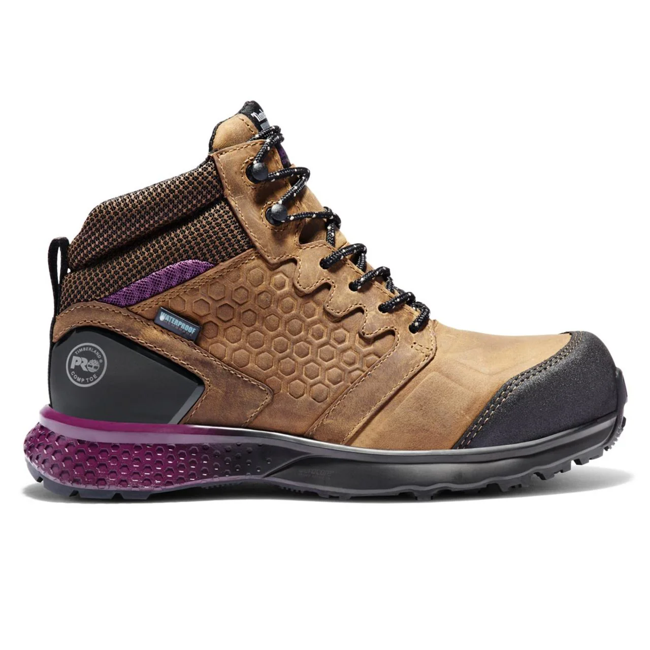 Timberland PRO Women's Reaxion Waterproof EH Composite Toe Work Shoes, TB1A219B2141