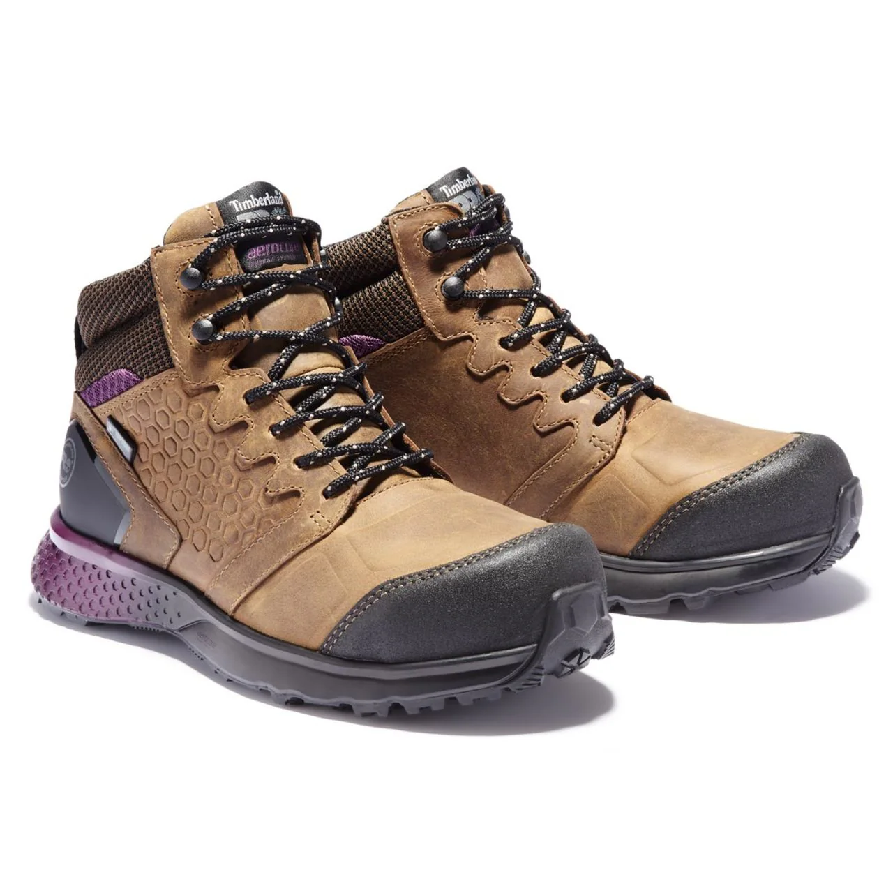 Timberland PRO Women's Reaxion Waterproof EH Composite Toe Work Shoes, TB1A219B2141 - Image 2