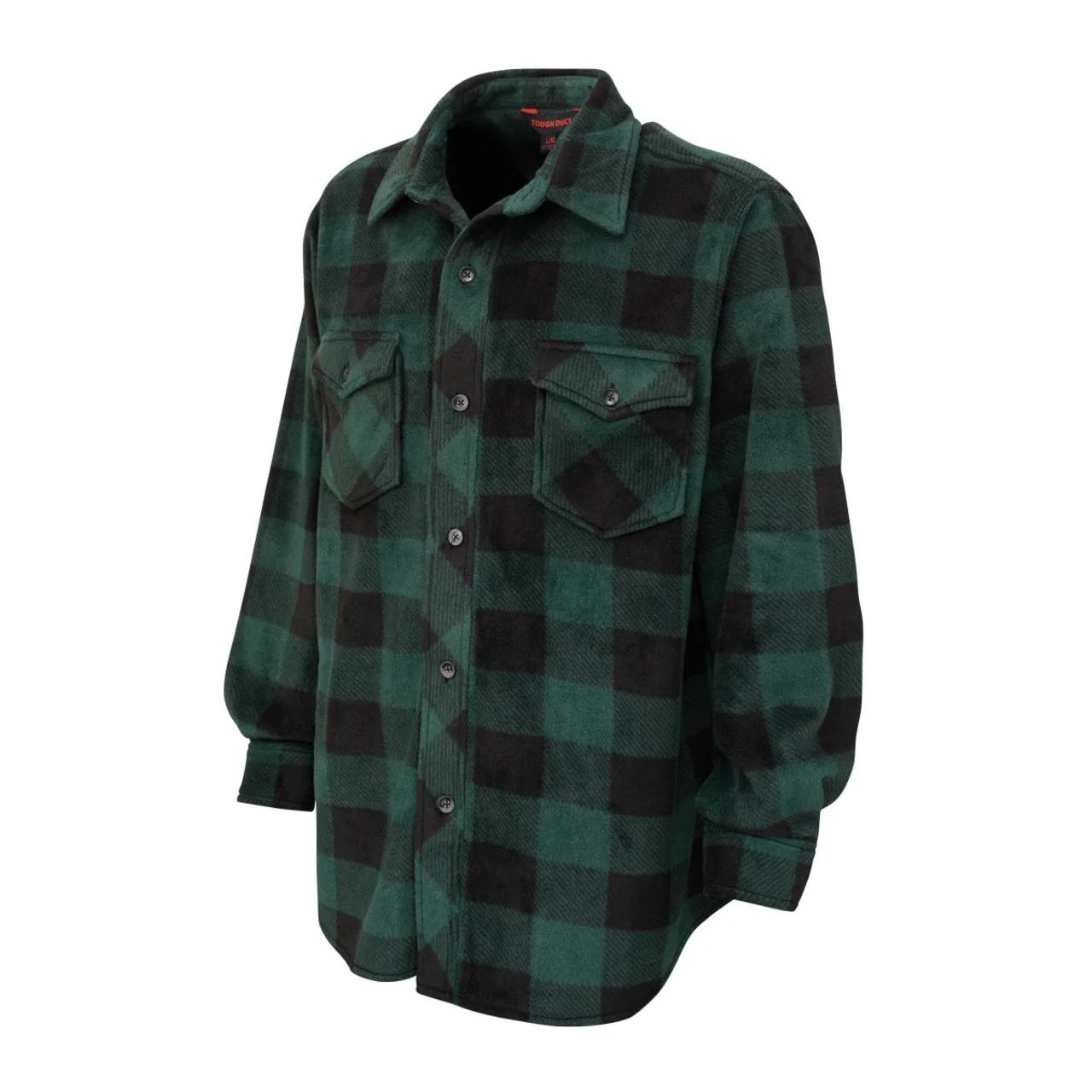 Tough Duck I964 Men's Buffalo Check Fleece Shirt