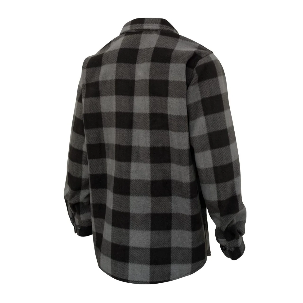 Tough Duck I964 Men's Buffalo Check Fleece Shirt - Image 5